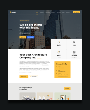 Informational Web Portal